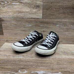 Converse Chuck Taylor All Star Ox Black Canvas Sneaker Women's Size 7